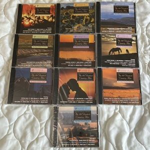 K-TEL ACM Academy of country music the 101 greatest country hits 10 CD Set New